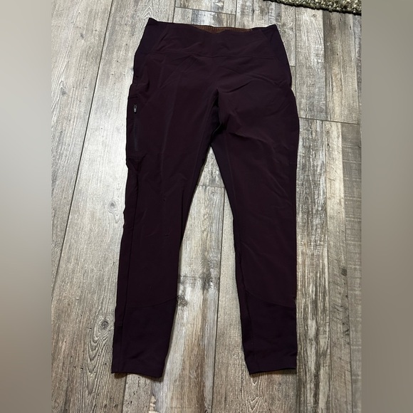 Mountain Hardwear Pants - Mountain Hardwear Deep purple Wine colored Leggings